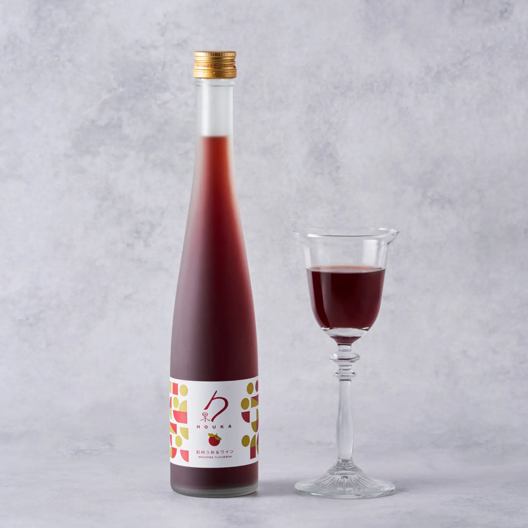 勹果(ほうか)375ml 桃梅3本セット【梅(赤ワイン)・梅(白ワイン)・もも】【ギフト箱付き】