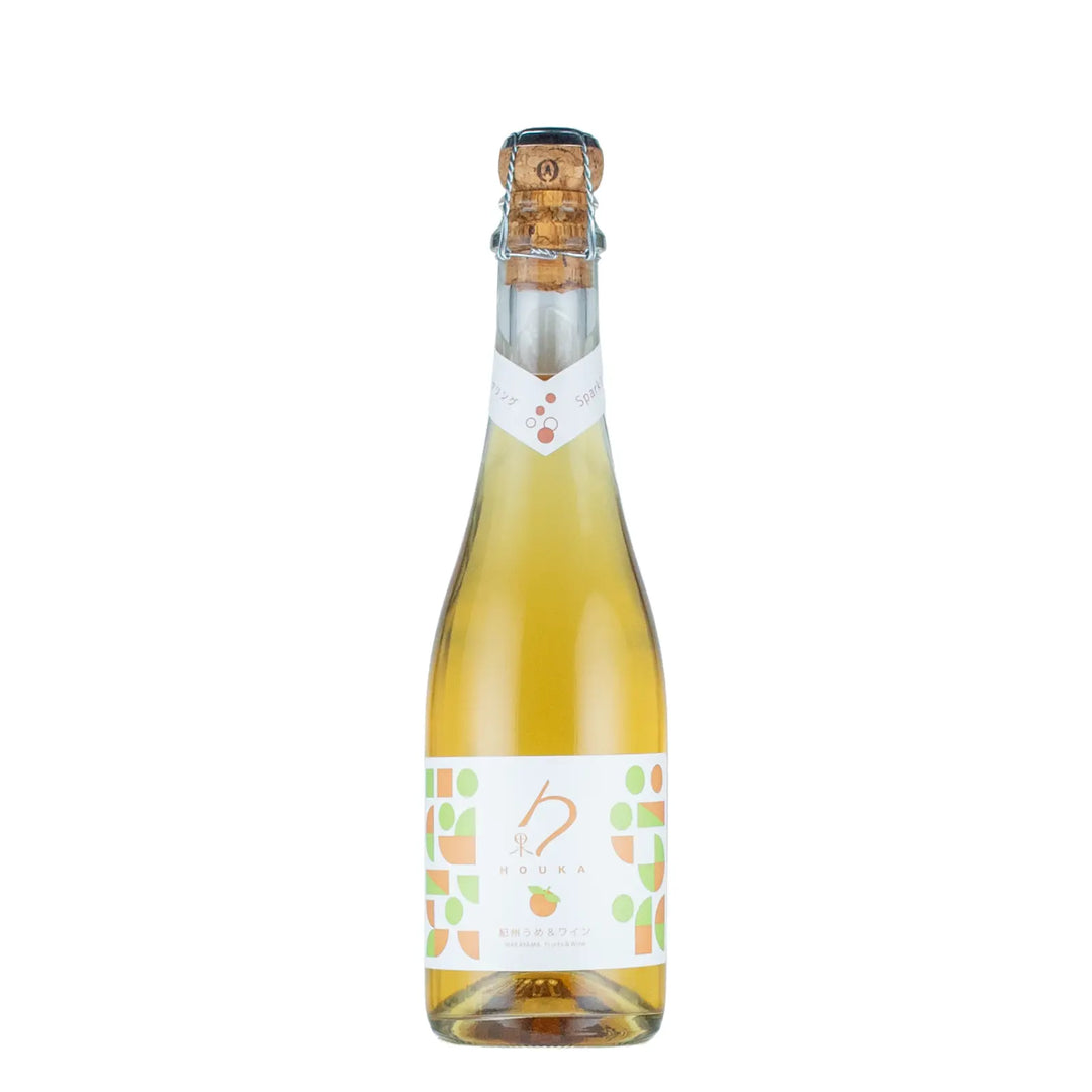 勹果(ほうか)紀州うめ&白ワイン スパークリング 375ml