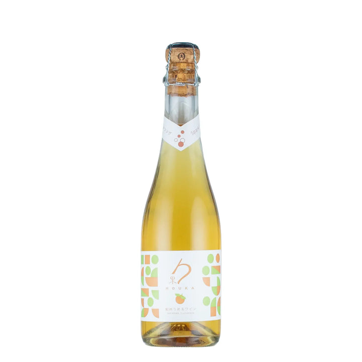 勹果(ほうか)紀州うめ&白ワイン スパークリング 375ml