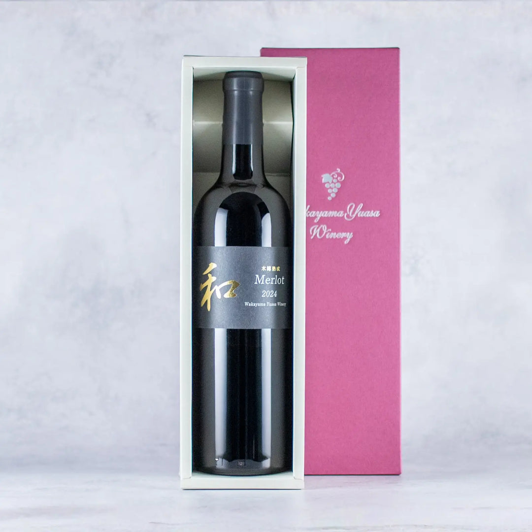 和 2024 メルロー 赤ワイン 木樽熟成 720ml【ギフト箱付き】