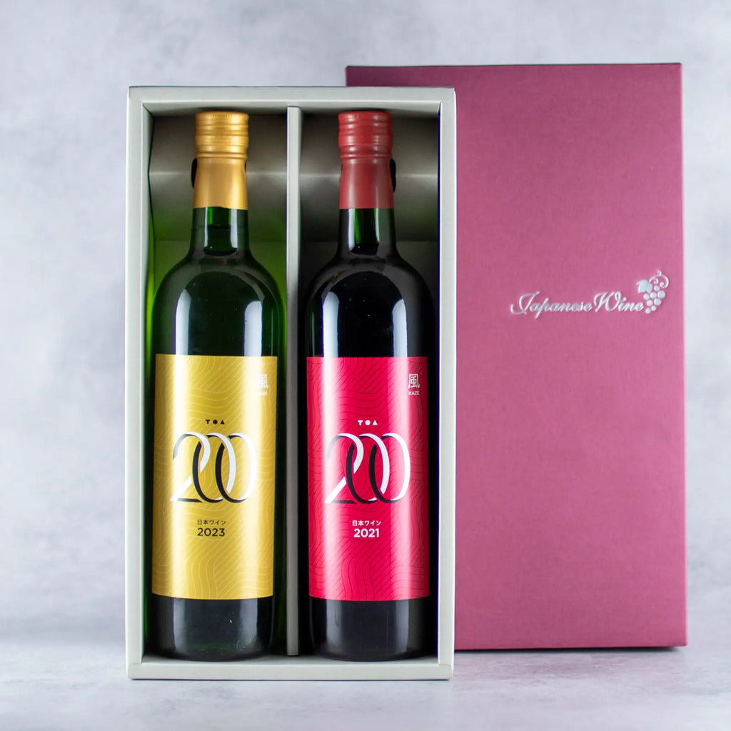 TOA200 風（木樽熟成） 赤・白 2本セット 720ml×2【ギフト箱付き