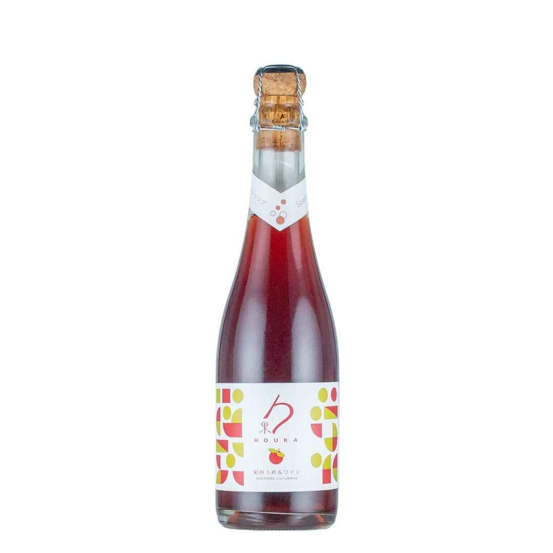 勹果（ほうか）紀州うめ＆赤ワイン スパークリング 375ml